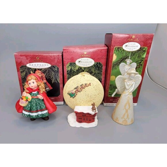 Vtg 90s Lot 14 Hallmark Keepsake Ornaments Popeye Collectors Club Exclusive NOS - Picture 2 of 7